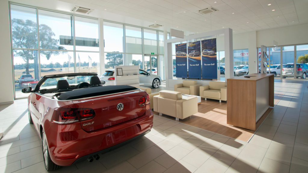 car dealership construction company sydney