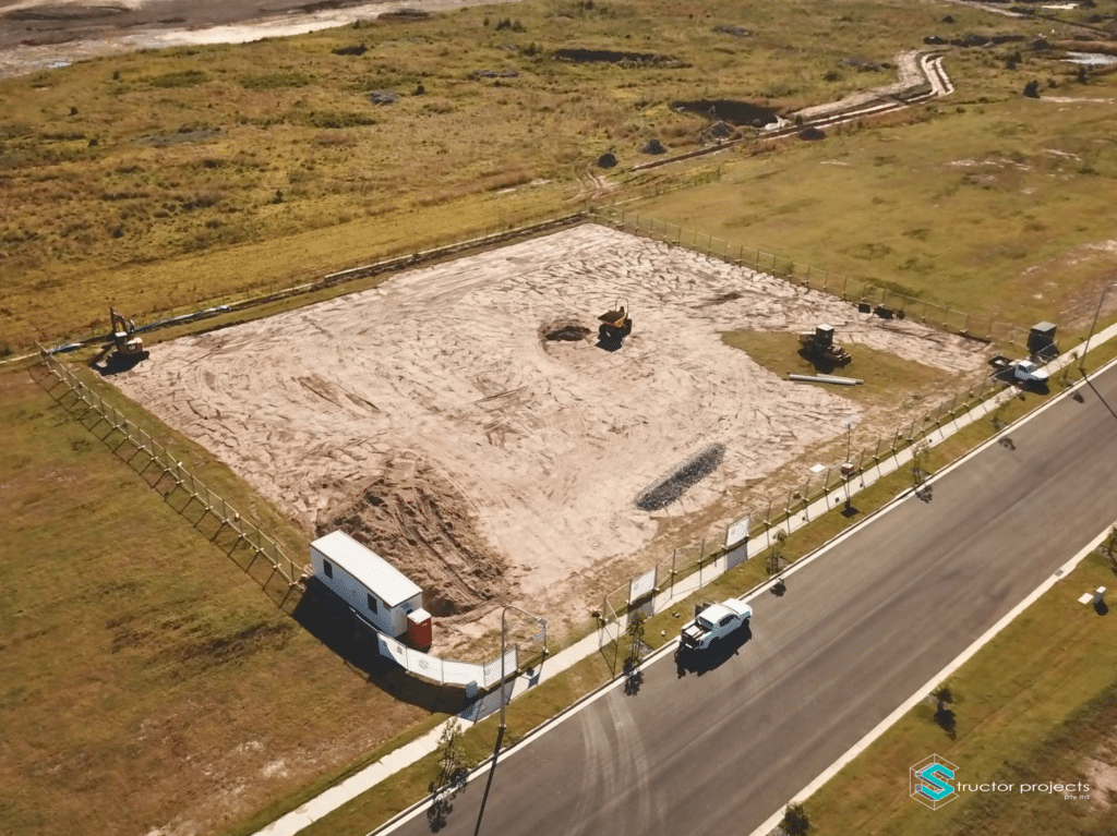 Local Storage Warnervale site earthworks
